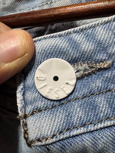Diesel Thavar Slim Skinny Blue Distressed Jeans