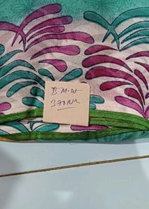 Printed (Work) Saree With Unstitched Blouse