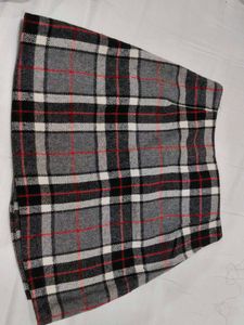 Plaid Mini Skirt