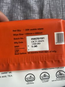 U4 Refreshing Wipes - Orange pack of 2