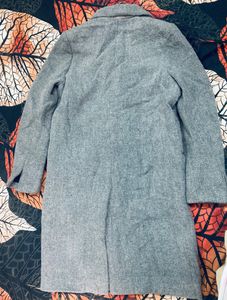 Grey Colour Long Coat One Time Used Only
