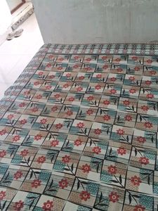 Designer Bed Sheet with Tassels pick up 1