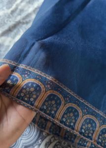 Beautiful Blue Ethnic Kurta set with duppata