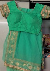 Beautiful Embellished Net Saree