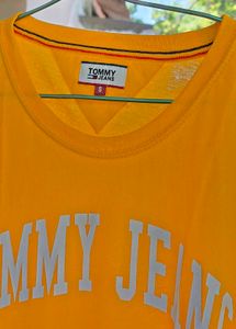 Tommy Jeans Yellow T-Shirt
