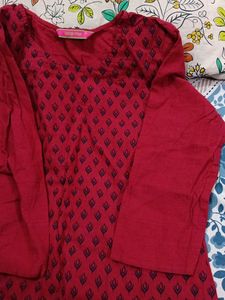 Beautiful Maroon Kurti