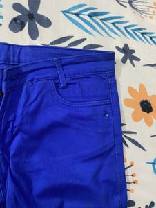 Xpose Blue Slim Fit Jeans