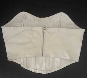 Chic White Corset Top