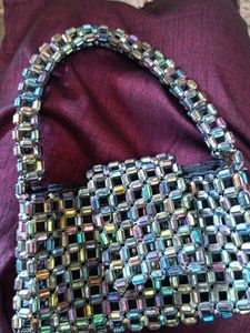 Chic Beaded Evening Clutch