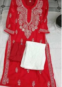 Elegant floral Kurta Set