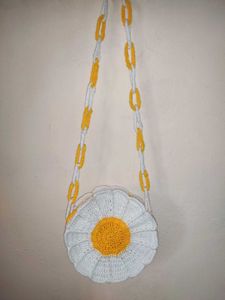 Crochet Daisy Bag