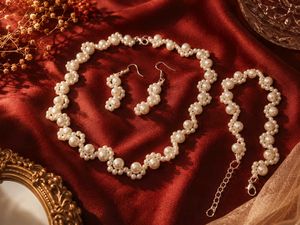 🤍 Handmade Pearl jewellery