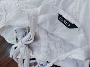 WHITE BRUNCH DRESS