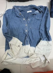 Denim Shirt Dress