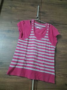 Striped Casual Top for Women