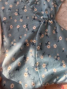 Floral Print Crop Top