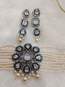 Victorian Diamond Necklace Set