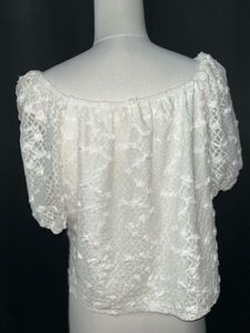 Chic Off-Shoulder Lace Top