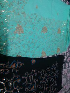 Beautiful Embellished Saree pack of 2