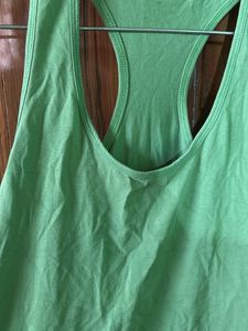 Green Racerback Tank Top