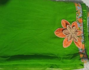 Vintage Floral Print Blouse
