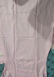 Elegant Pink Embroidered Kurta Set