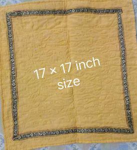 Beautiful Yellow cushion cover set 5 piece