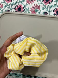Set of 2 Striped Pinteresty Scrunchies