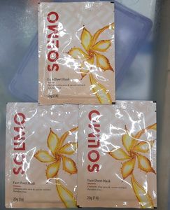 Solimo Face Sheet Mask ( Pack Of 3) Wholesale Pack