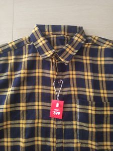 Nevy Blue Chex Shirt..