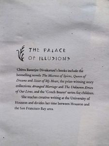 BOOK-The Palace of Illusions by Chitra Banerjee