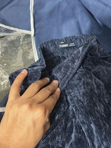 Velvet Cropped Jacket with Lace Collar