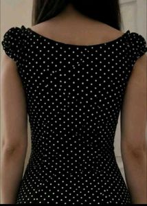y2k Polka Dot Lace Trim Nightdress