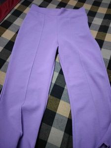 Lavender Flare Pants