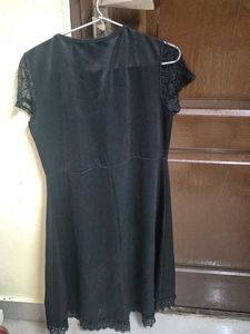 Chic Black Lace Dress