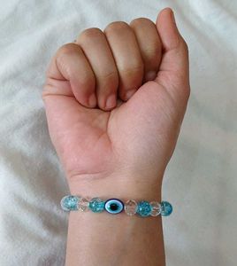 🩵Evil Eye Blue Beaded Bracelet🧿