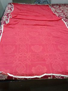 red dupatta