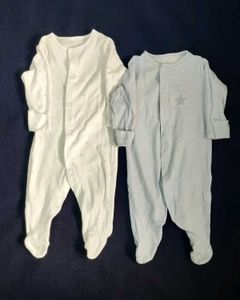 Baby Sleepsuits (3 Pack)