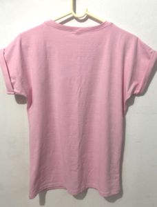 Pink Graphic T-Shirt