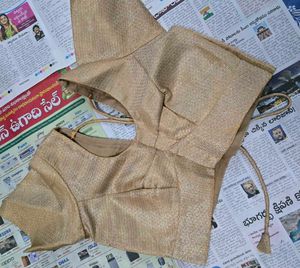 Golden Brocade stitched Blouse