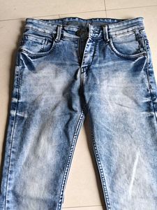 Men's Light Wash Denim Jeans