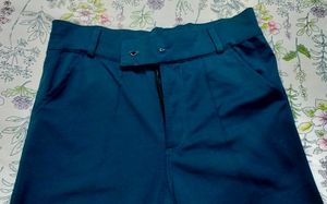 TEAL BLUE TROUSERS