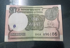 Old Indian 1Rupees Note