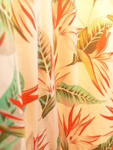 Tropical Print Short Sleeve Shirt