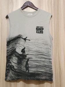 H&M Printed Sleeveless Top(Boys Clothing)