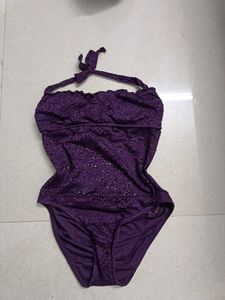 PINTEREST Crochet Halter Bandeau Bodysuit