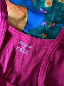 2 cotton camisole slip