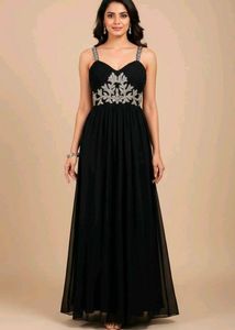 Elegant Black Maxi Dress