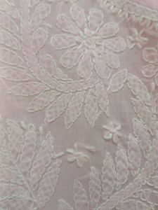 Pink Chikankari Kurta