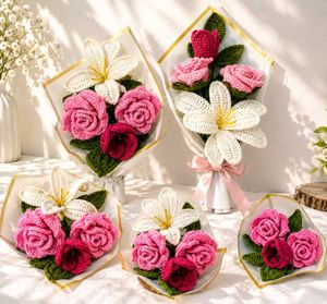 Crochet Flower Bouquet